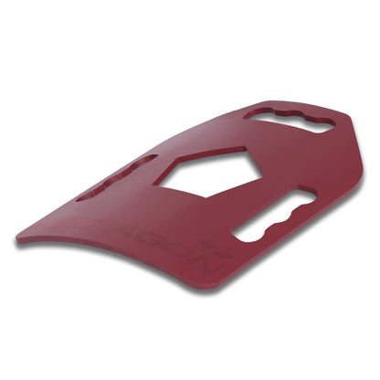 Pentagon Tactical Metallon TAC Fitness Training Plate 2x2.5kg Lava Red-Tactical Source LLC