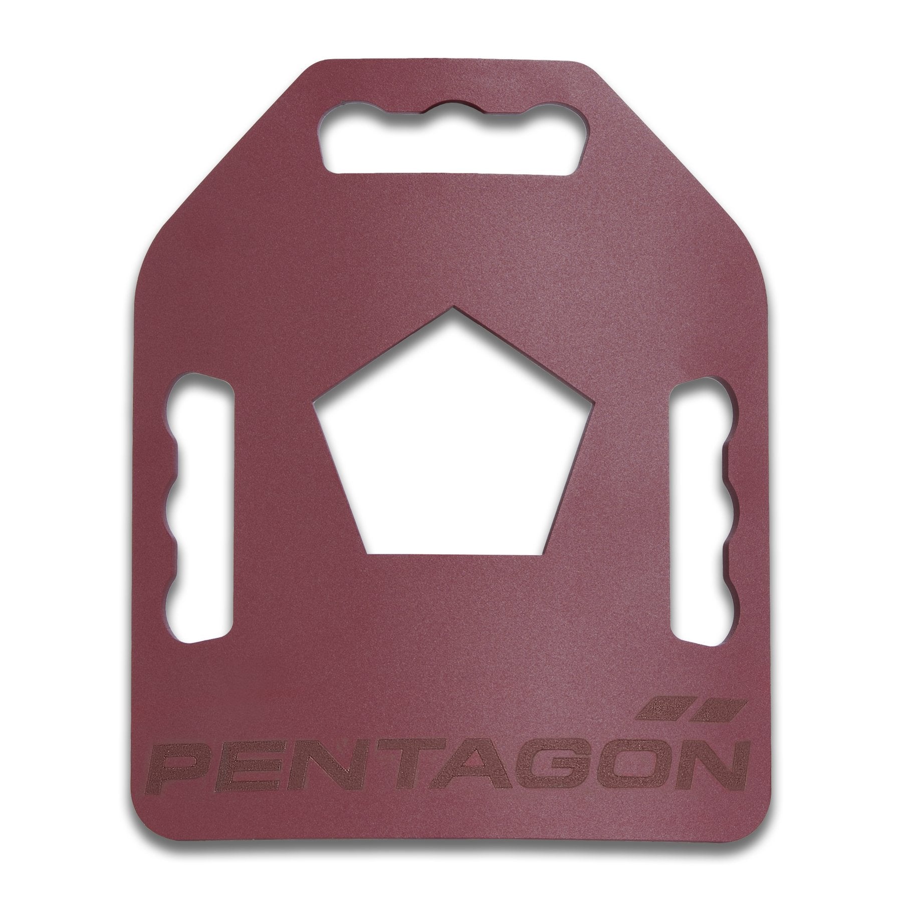 Pentagon Tactical Metallon TAC Fitness Training Plate 2x2.5kg Lava Red-Tactical Source LLC