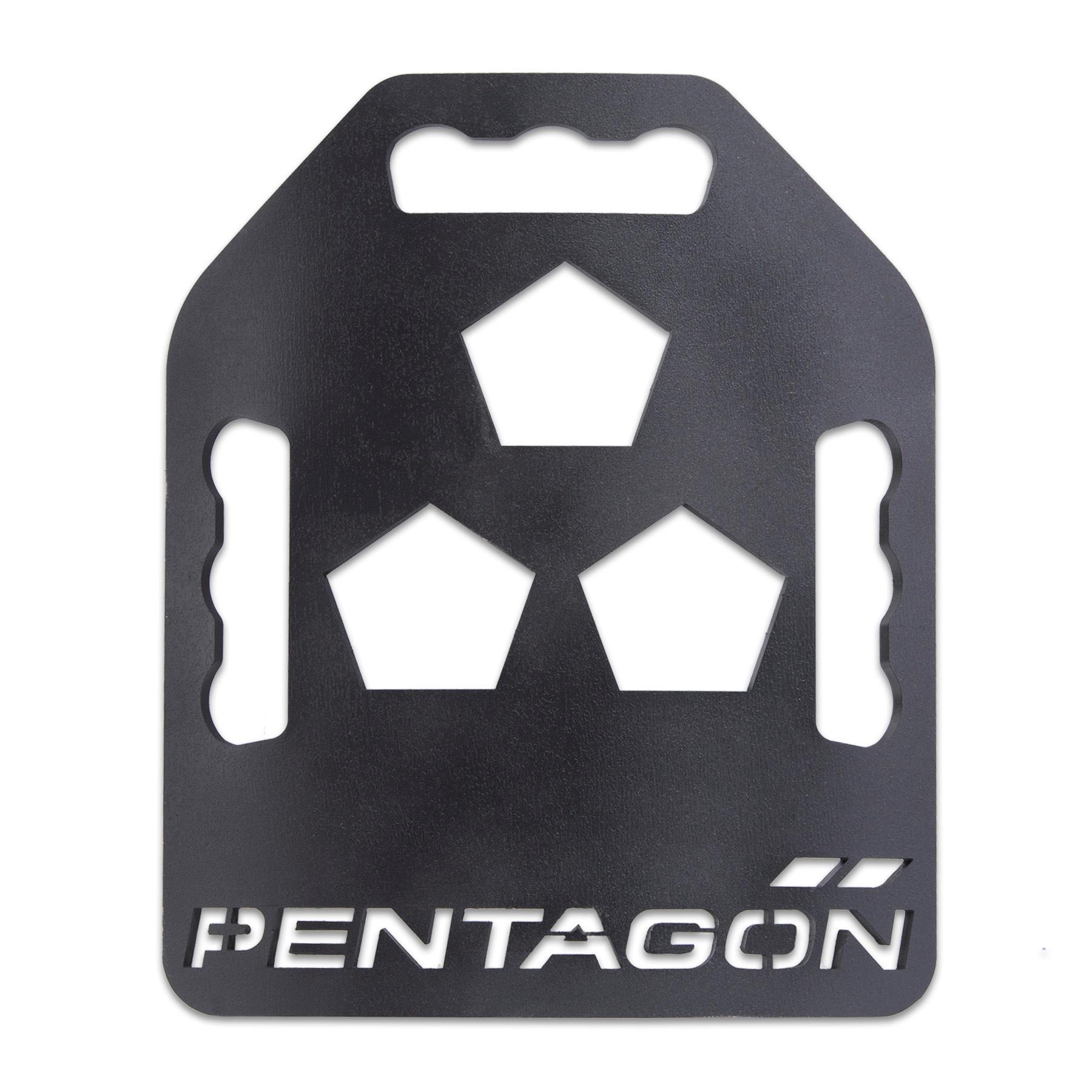 Pentagon Tactical Metallon TAC Fitness Training Plate 2x3.0kg Black-Tactical Source LLC