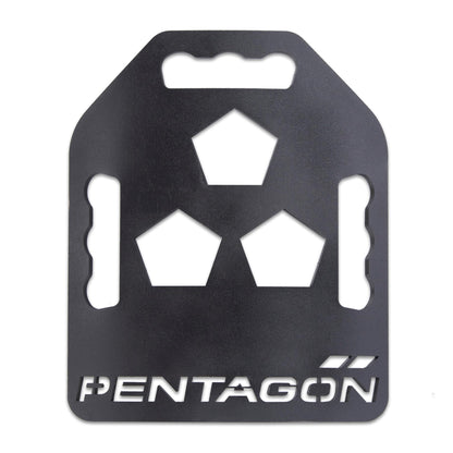Pentagon Tactical Metallon TAC Fitness Training Plate 2x3.0kg Black-Tactical Source LLC