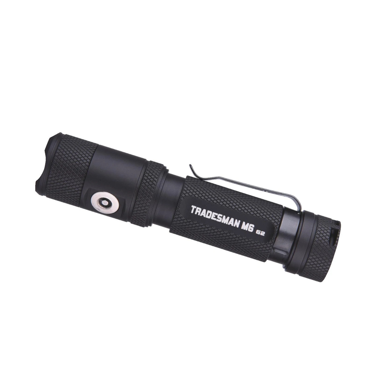 PowerTac Tradesman M6-G2 2030 Lumen Magnetic USB Rechargeable LED Flashlight with Magnetic Base New Upgraded Model-Tactical Source LLC