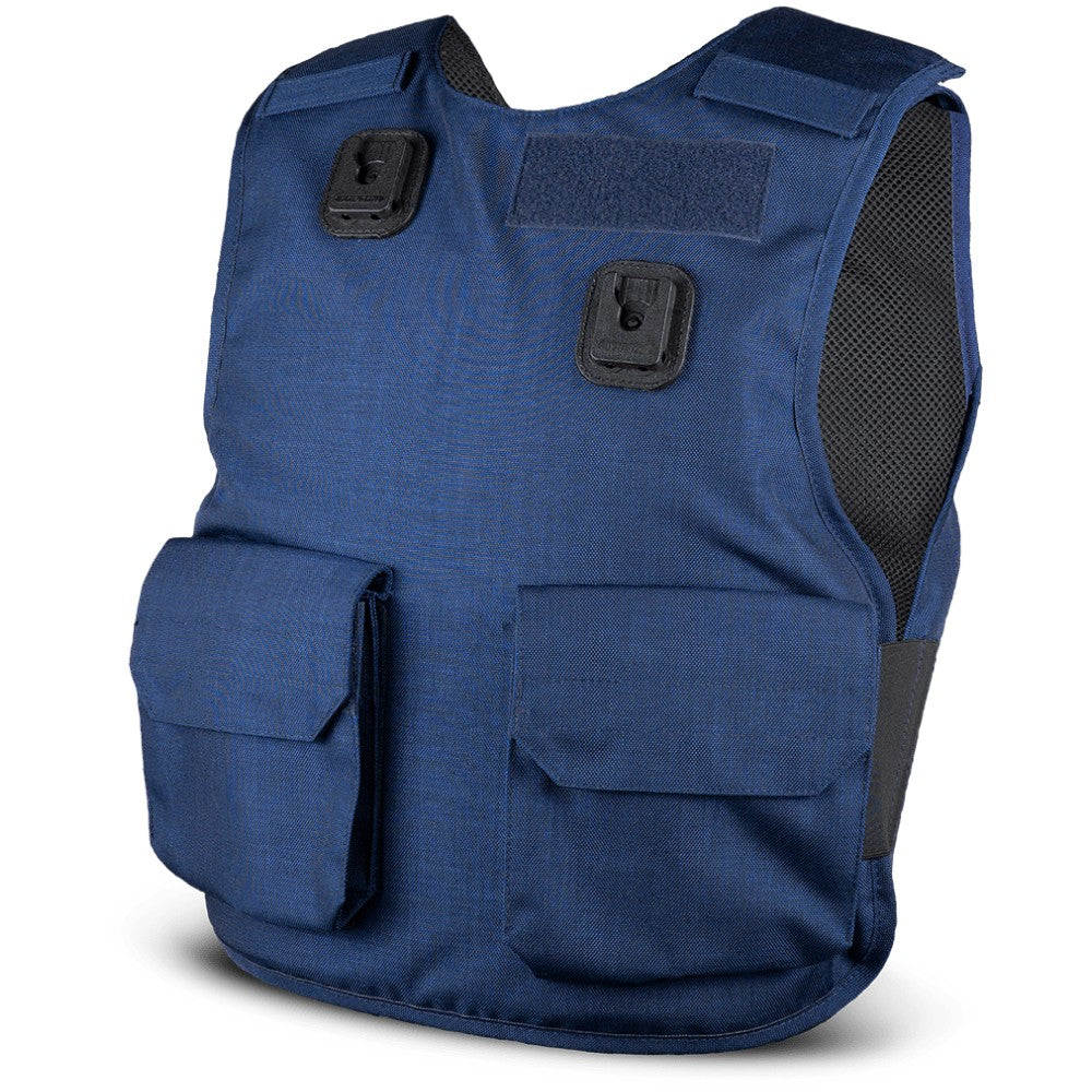 PPSS Overt Stab Resistant Vest (Cover+Panel) Navy Blue-Tactical Source LLC