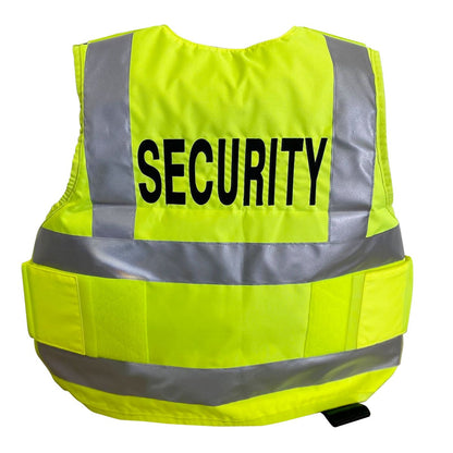 PPSS Overt Stab Resistant Vest Hi Viz Yellow VTS Custom Design Vest-Tactical Source LLC