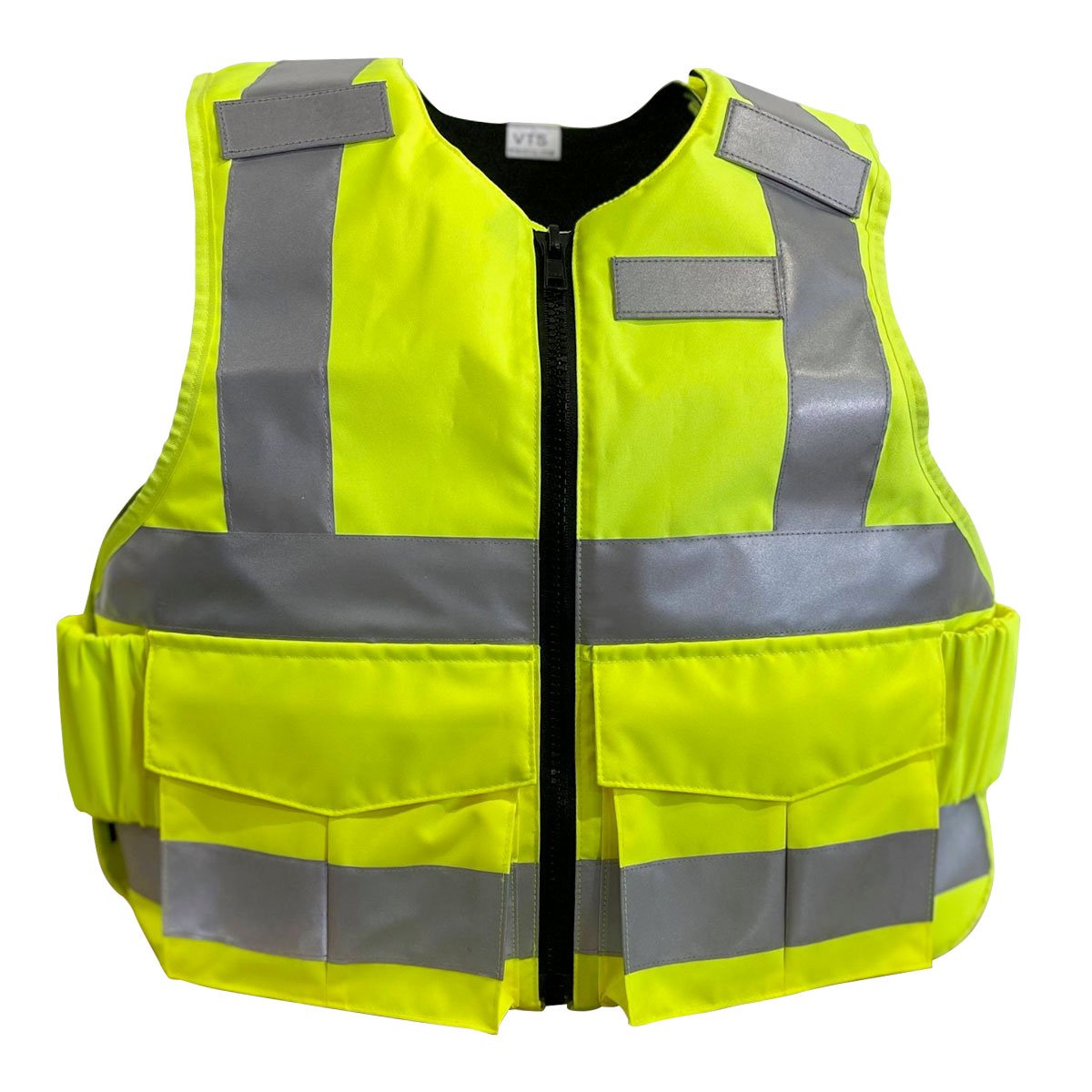 PPSS Overt Stab Resistant Vest Hi Viz Yellow VTS Custom Design Vest-Tactical Source LLC