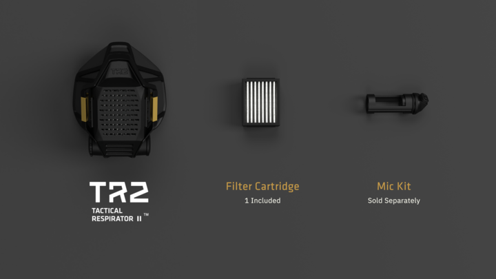 Project Black TR2 Tactical Respirator-Tactical Source LLC