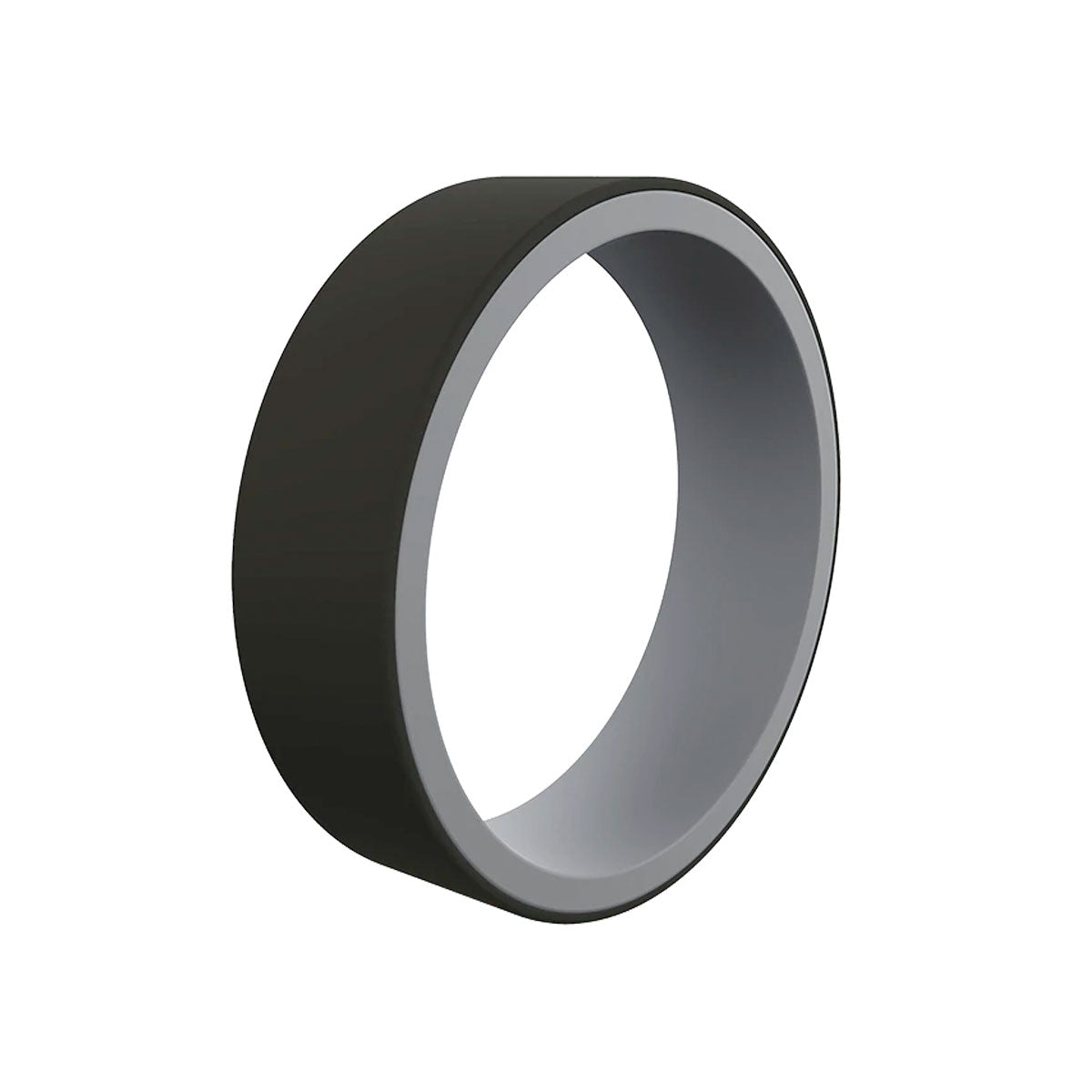 QALO Men's Switch Reversible Silicone Ring Grey/Black-Tactical Source LLC