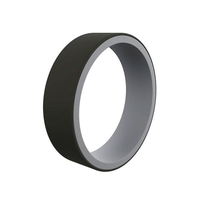 QALO Men's Switch Reversible Silicone Ring Grey/Black-Tactical Source LLC