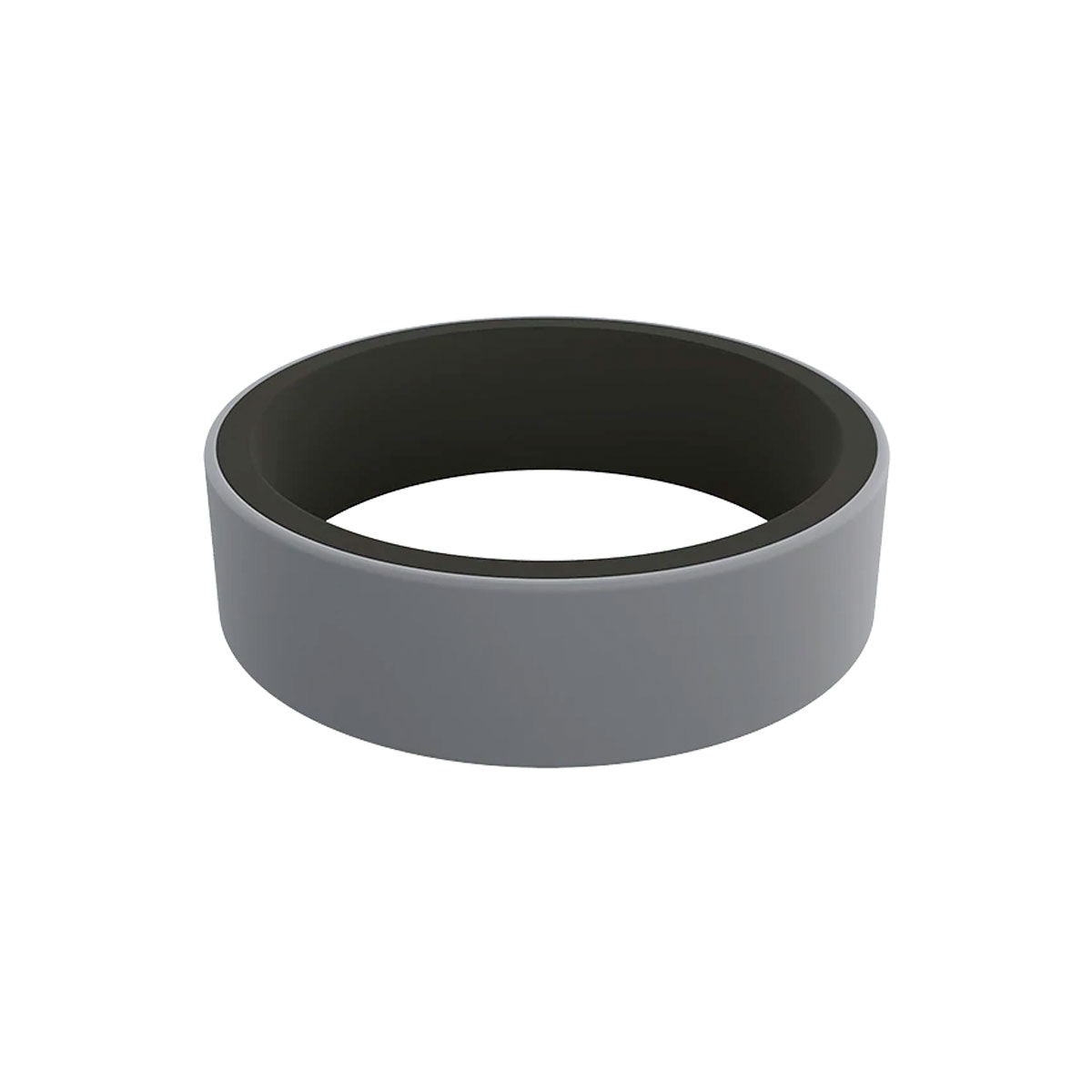 QALO Men's Switch Reversible Silicone Ring Grey/Black-Tactical Source LLC