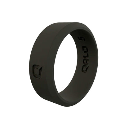 QALO Womens Modern Black Q2X Silicone Ring-Tactical Source LLC