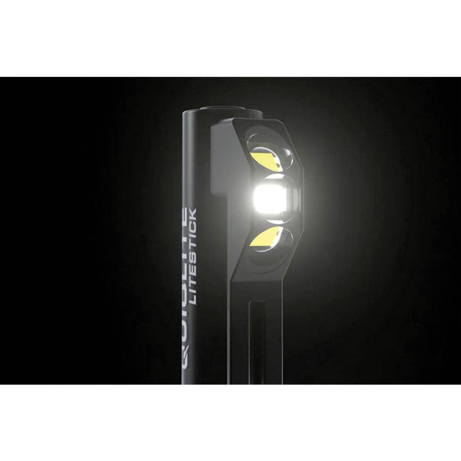 Quiqlite LiteStick Code 3 LED Hands Free Clip-On Light-Tactical Source LLC