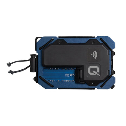 Quiqlite TAQTracker Wallet Blue-Tactical Source LLC
