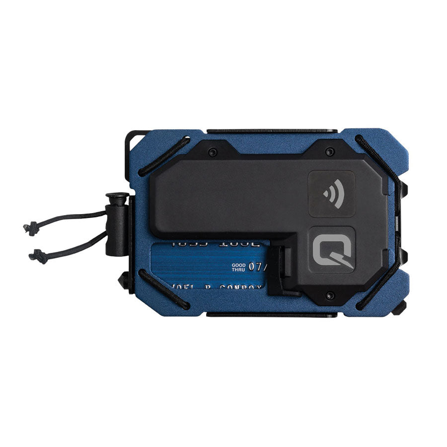Quiqlite TAQTracker Wallet Blue-Tactical Source LLC