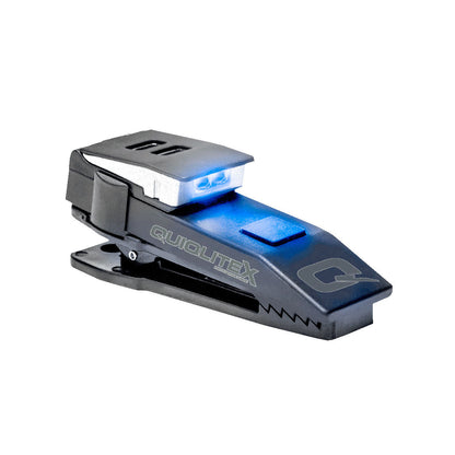 QuiqLite X USB Rechargeable Handsfree Dual LED Lighting - Blue/White-Tactical Source LLC