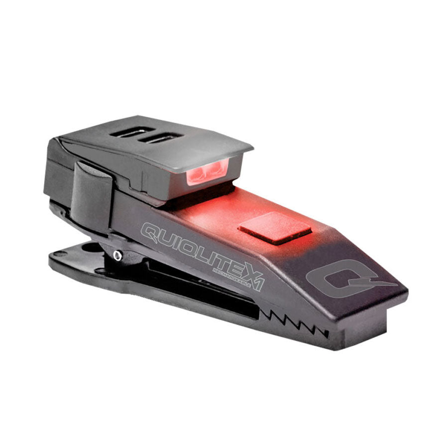 QuiqLite X1 USB Rechargeable Handsfree Dual LED Lighting - Red/White-Tactical Source LLC