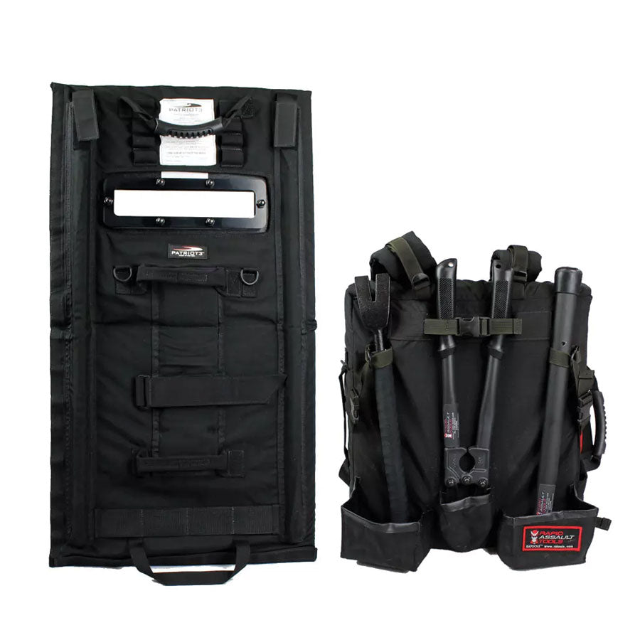 Rapid Assault Tools 20 Inches RatPak™ w/ Level 3A Ballistic Shield-Tactical Source LLC