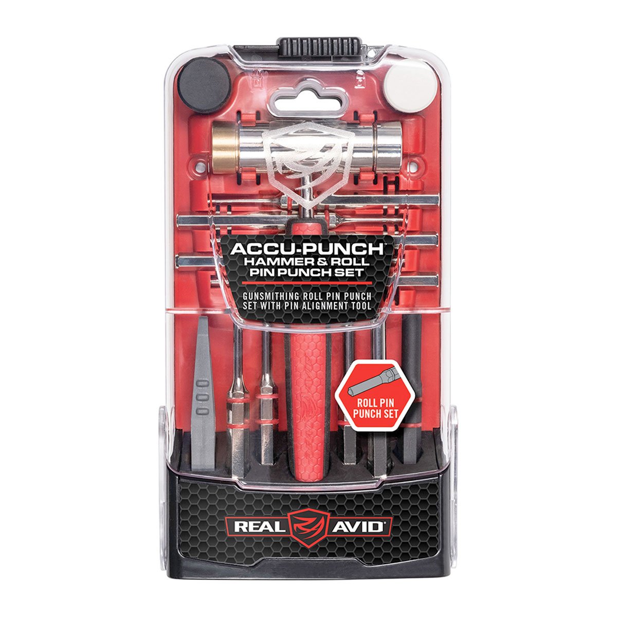 Real Avid Accu-Punch Hammer and Roll Pin Punch Set-Tactical Source LLC
