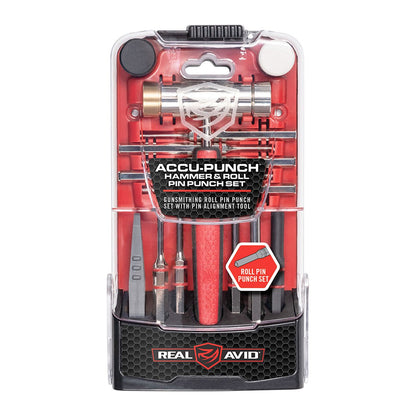 Real Avid Accu-Punch Hammer and Roll Pin Punch Set-Tactical Source LLC