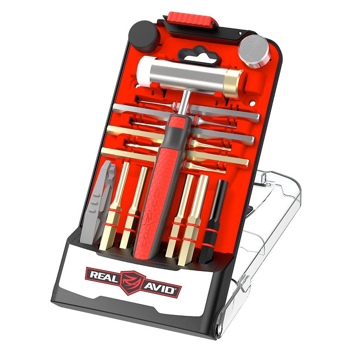 Real Avid Accu-Punch Hammer & Pin Punch Set Brass-Tactical Source LLC