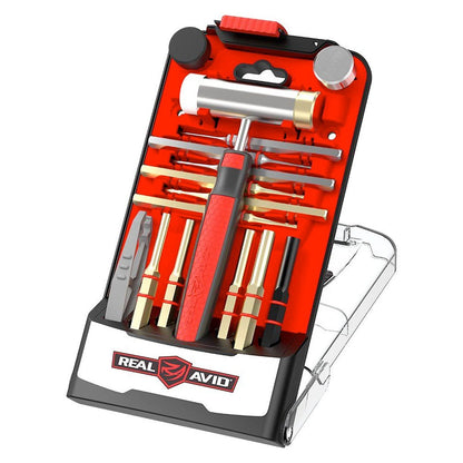 Real Avid Accu-Punch Hammer & Pin Punch Set Brass-Tactical Source LLC