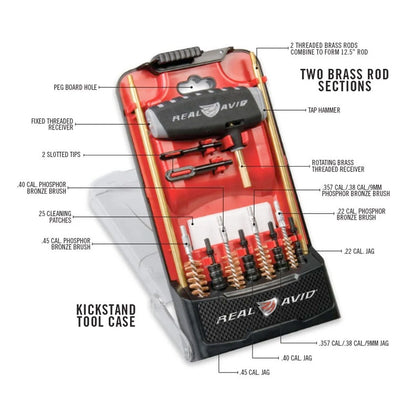 Real Avid Gun Boss Pro Handgun Cleaning Kit-Tactical Source LLC