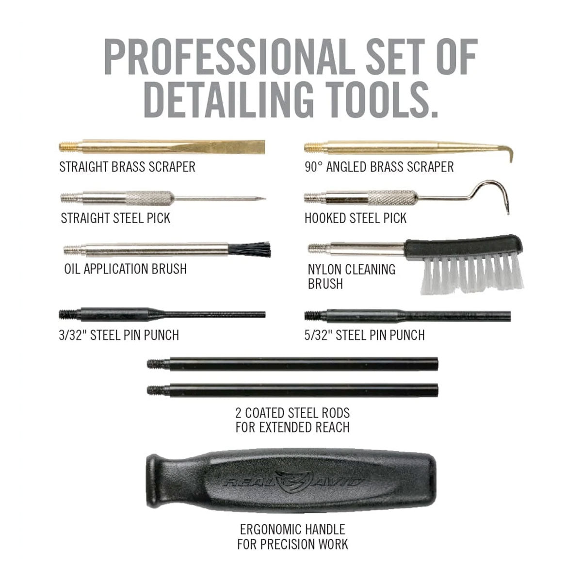 Real Avid Gun Boss Pro Precision Cleaning Tools-Tactical Source LLC