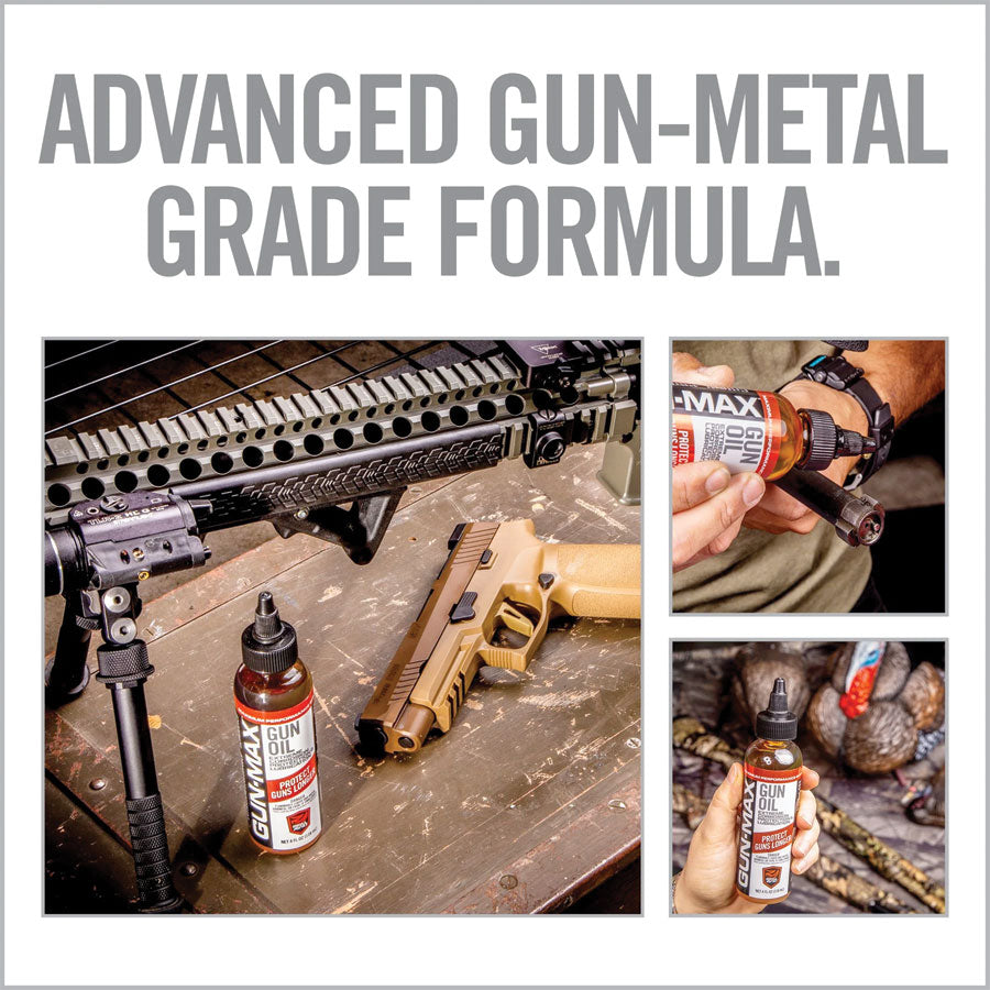 Real Avid Gun-Max Gun Oil (4Oz Liquid)-Tactical Source LLC