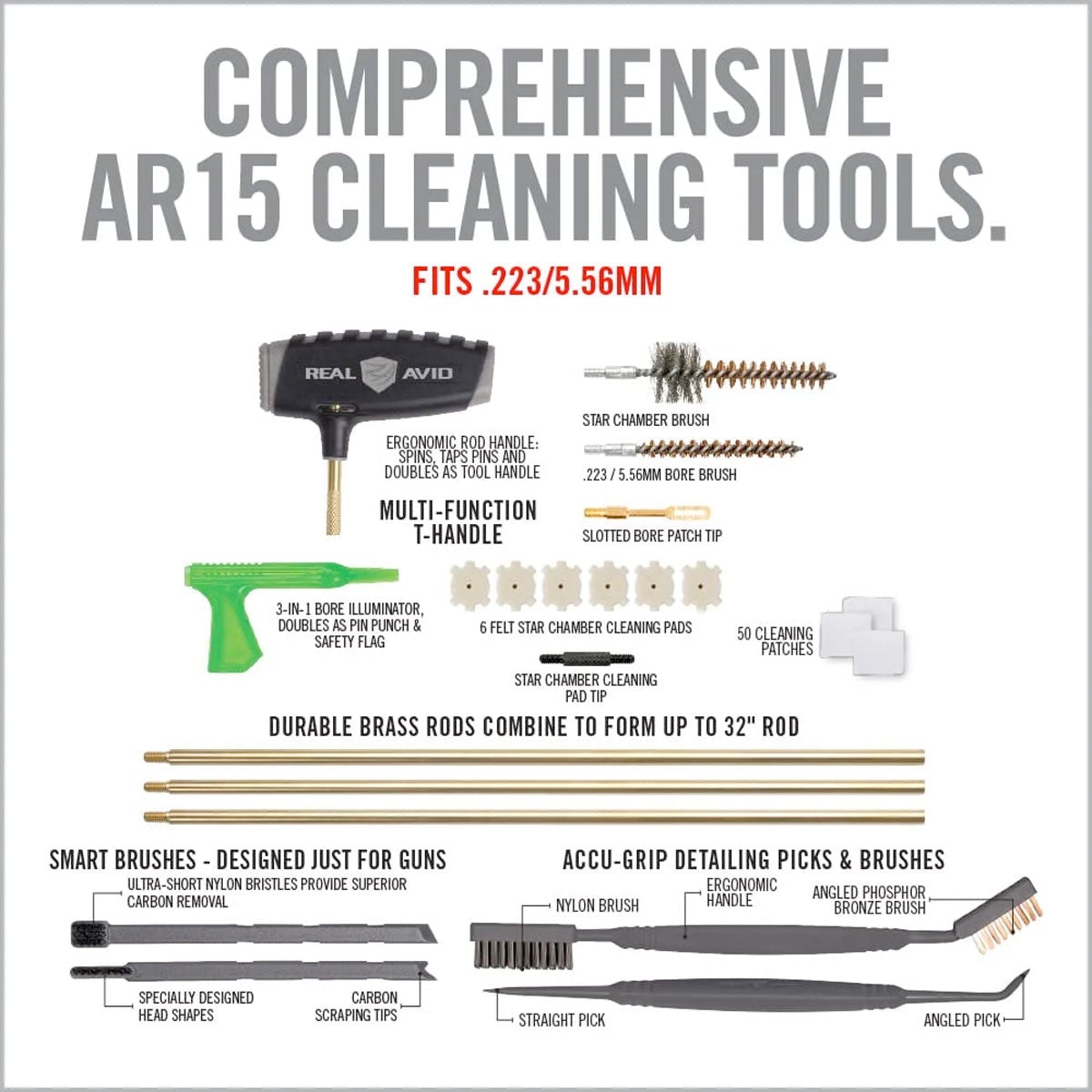 Real Avid Master Cleaning Station AR15-Tactical Source LLC