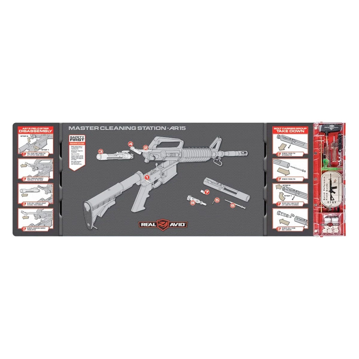Real Avid Master Cleaning Station AR15-Tactical Source LLC