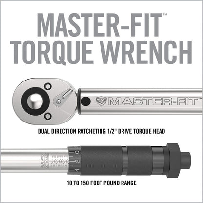Real Avid Master-Fit 13-Piece AR15 Crowfoot Wrench Set-Tactical Source LLC