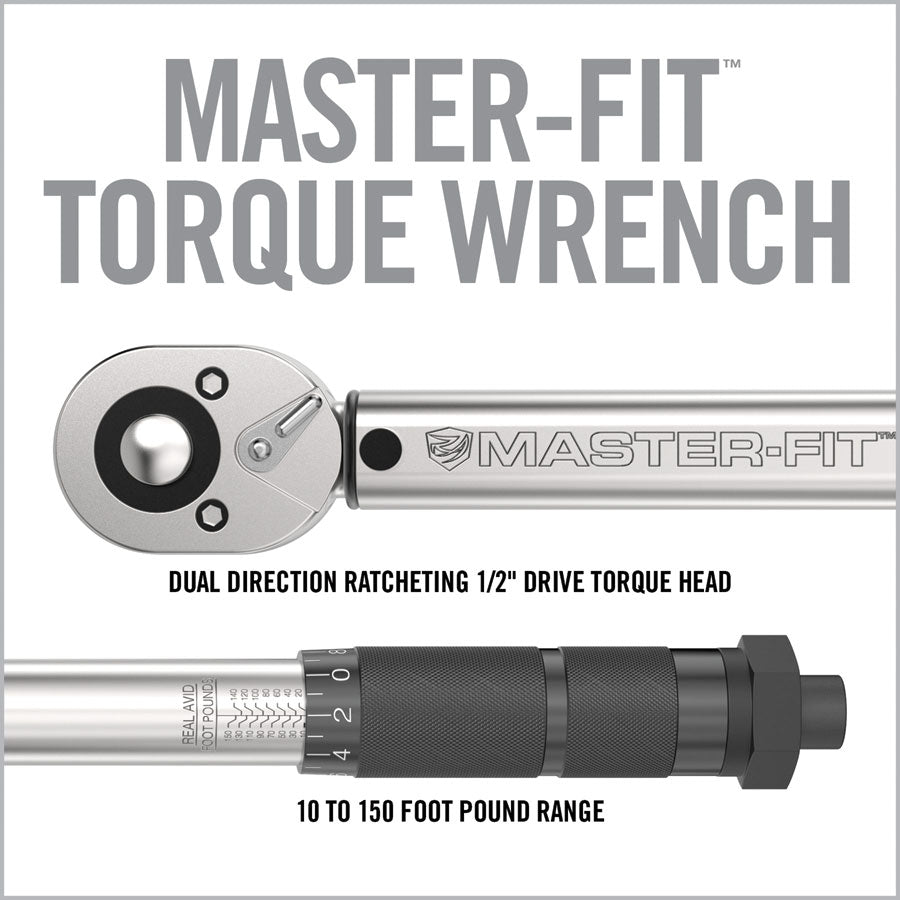Real Avid Master-Fit 13-Piece AR15 Crowfoot Wrench Set-Tactical Source LLC