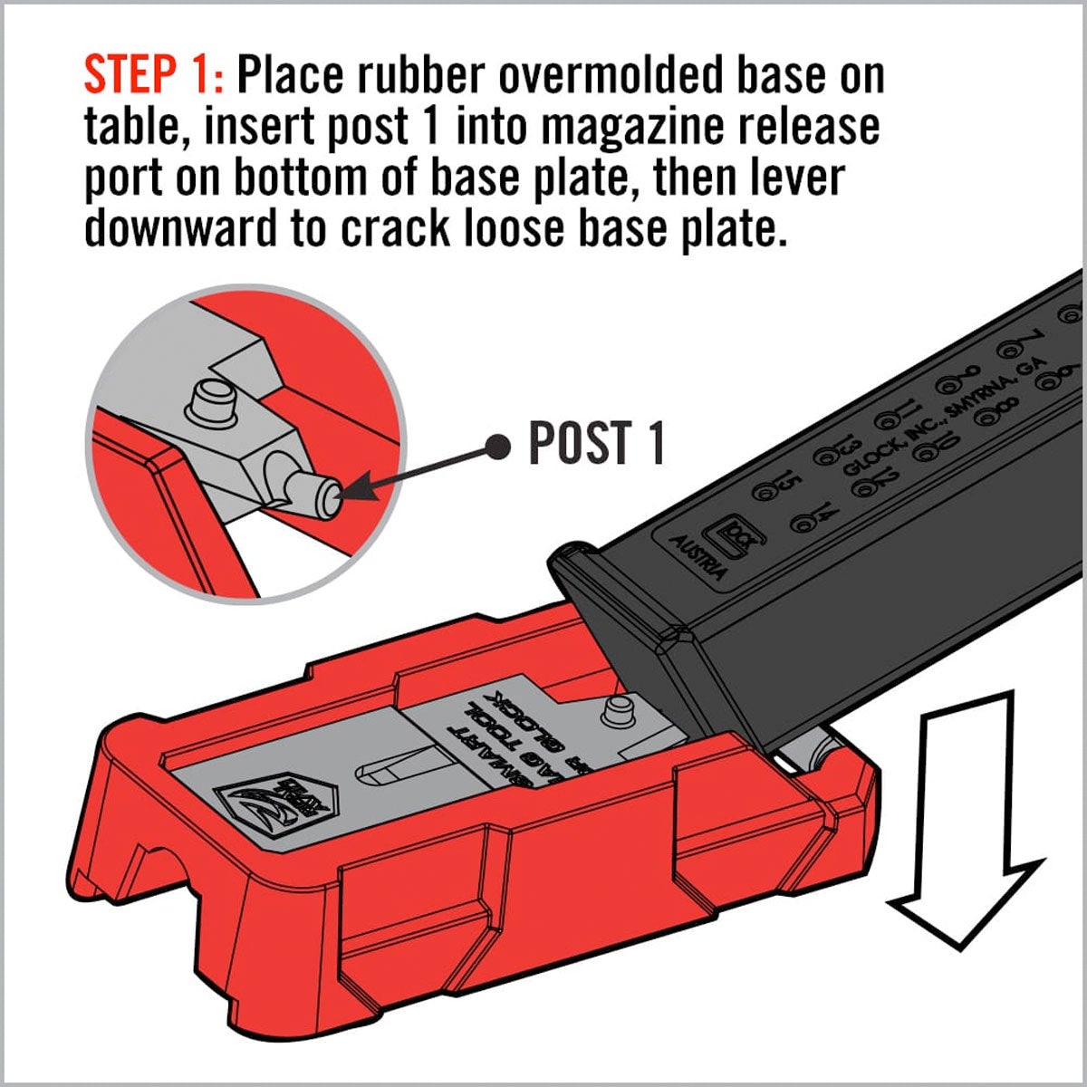 Real Avid Smart Mag Tool for Glock-Tactical Source LLC