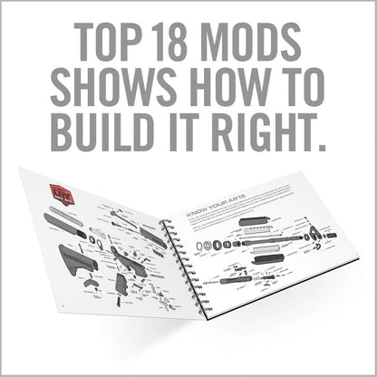 Real Avid TOP AR15 MODS INSTRUCTIONAL BOOK-Tactical Source LLC