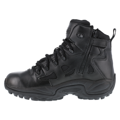 Reebok Tactical Men's 6 Inch Rapid Response RB Side Zip Boots Black RB8678-Tactical Source LLC