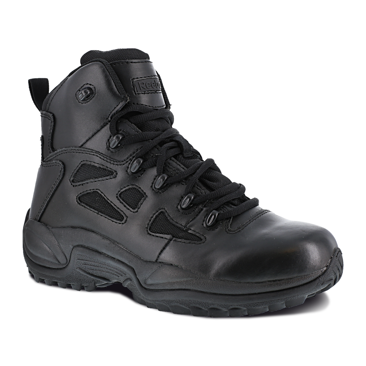 Reebok Tactical Men's 6 Inch Rapid Response RB Side Zip Boots Black RB8678-Tactical Source LLC