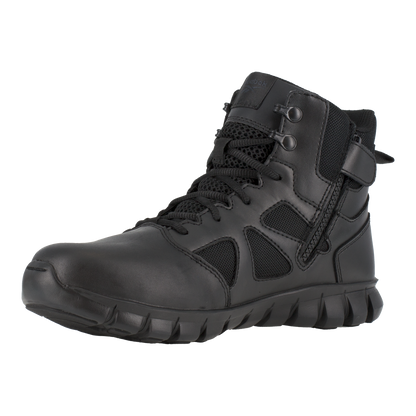 Reebok Tactical Mens 6 Inch Sublite Cushion Tactical Boots Black RB8605-Tactical Source LLC