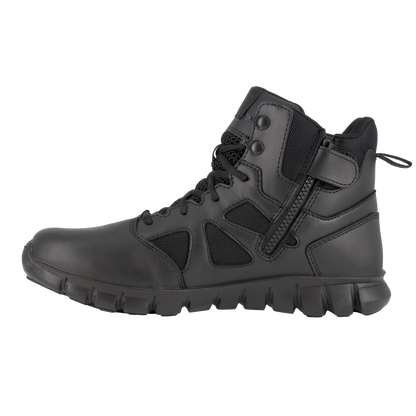 Reebok Tactical Mens 6 Inch Sublite Cushion Tactical Boots Black RB8605-Tactical Source LLC
