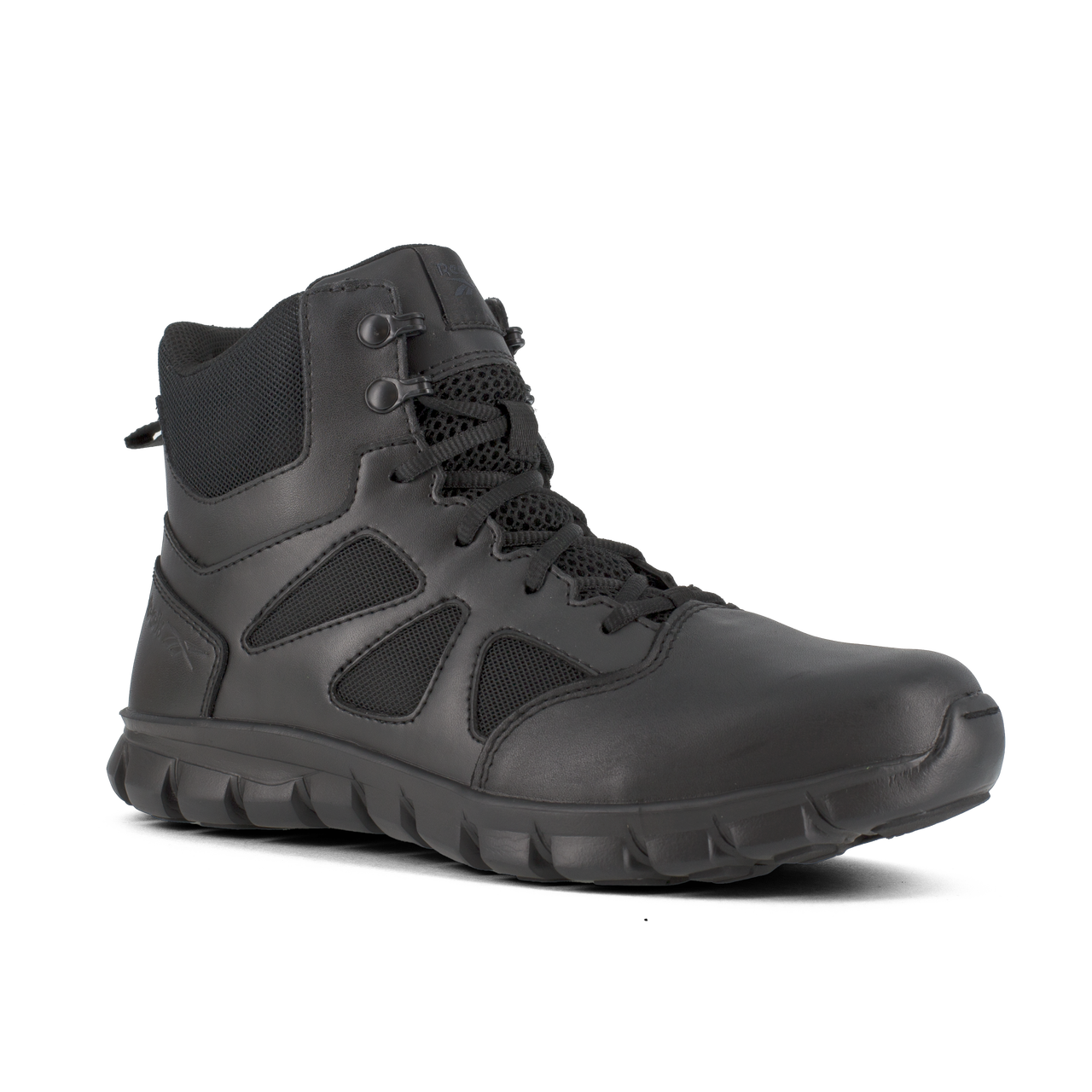 Reebok Tactical Mens 6 Inch Sublite Cushion Tactical Boots Black RB8605-Tactical Source LLC