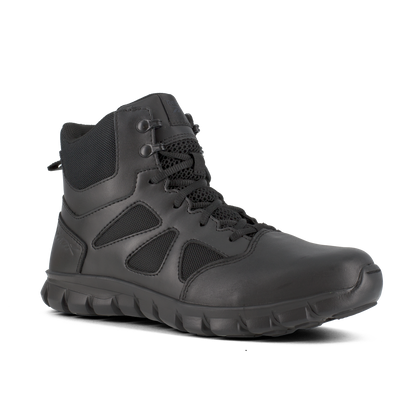Reebok Tactical Mens 6 Inch Sublite Cushion Tactical Boots Black RB8605-Tactical Source LLC