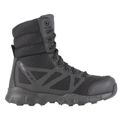 Reebok Tactical Men's 8 Inch Dauntless Ultra Light Size Zip Boot Black RB8720-Tactical Source LLC