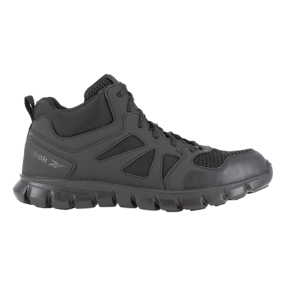 Reebok Tactical Men's Sublite Cushion Tactical Mid Cut Boot Black RB8405-Tactical Source LLC