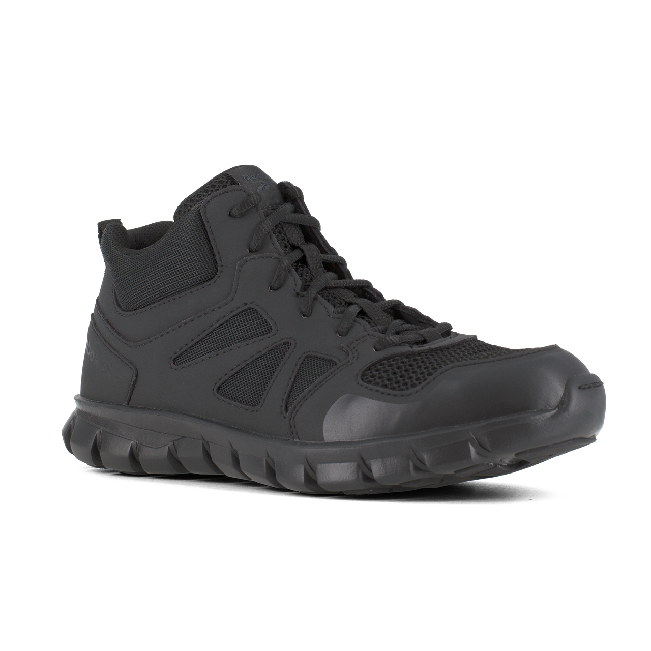 Reebok Tactical Men's Sublite Cushion Tactical Mid Cut Boot Black RB8405-Tactical Source LLC