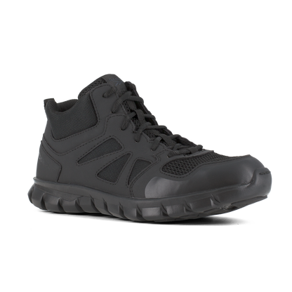 Reebok Tactical Men's Sublite Cushion Tactical Mid Cut Boot Black RB8405-Tactical Source LLC