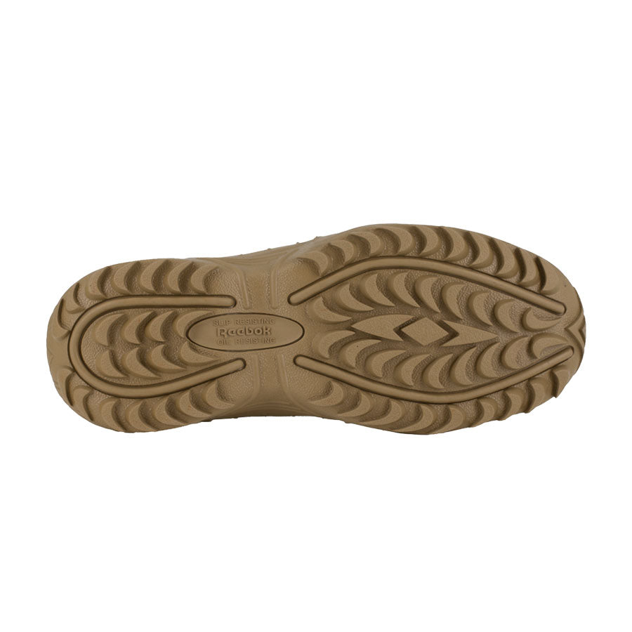 Reebok Tactical Rapid Response RB Men's 6" Stealth Boot with Side Zipper - Desert Tan RB8694-Tactical Source LLC