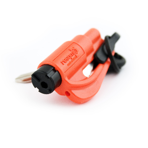ResQme Rescue and Escape Tool with Glass Breaker and Seat Belt Cutter-Tactical Source LLC