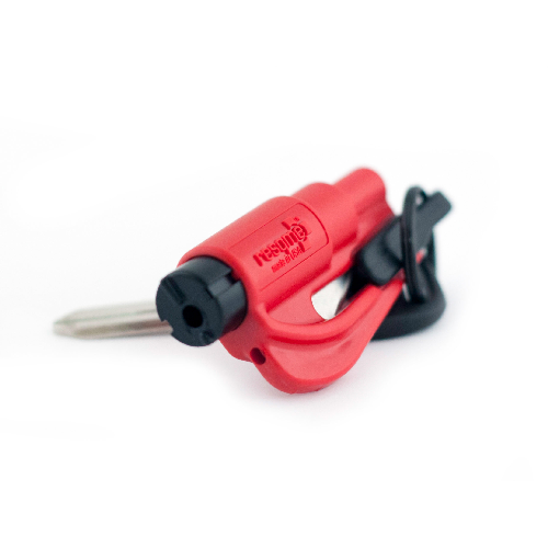 ResQme Rescue and Escape Tool with Glass Breaker and Seat Belt Cutter-Tactical Source LLC