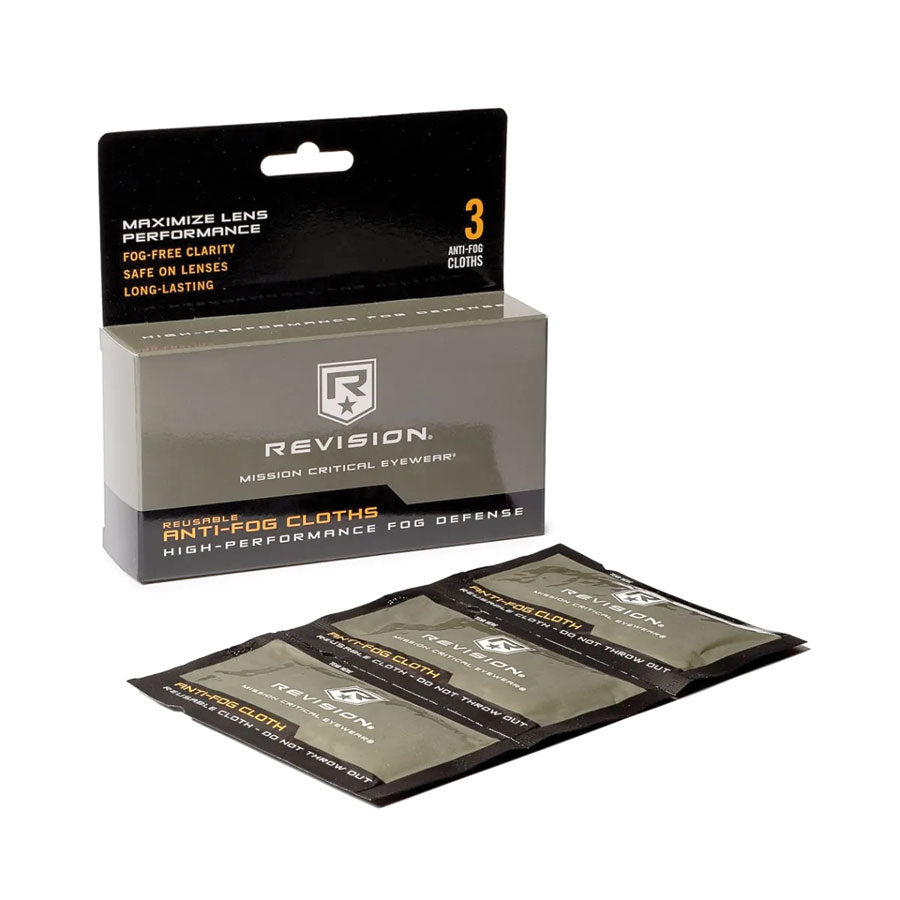 Revision Military Anti-Fog Cloth Pack of 3-Tactical Source LLC