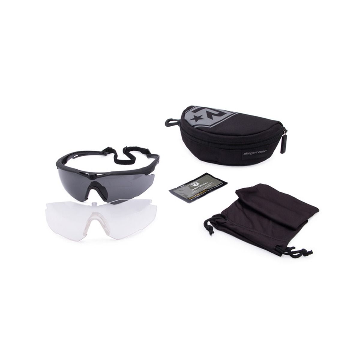 Revision StingerHawk Eyewear Essential Kit 2 Lens Kit-Tactical Source LLC
