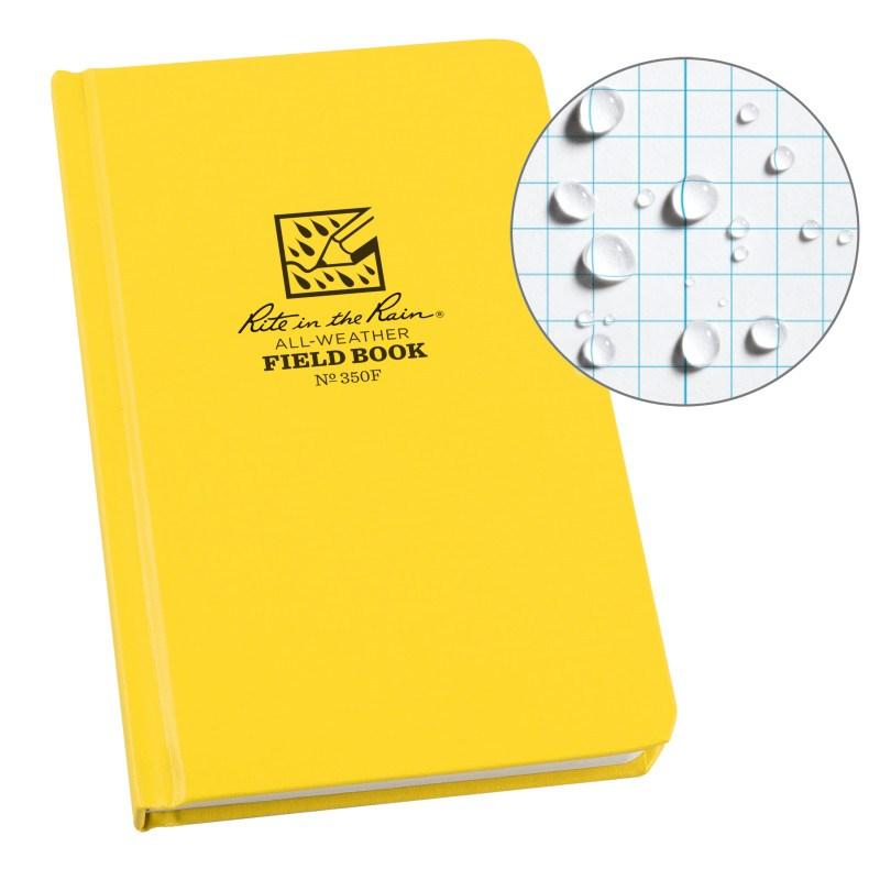 Rite in the Rain No350F Hard Cover Book Field Yellow-Tactical Source LLC