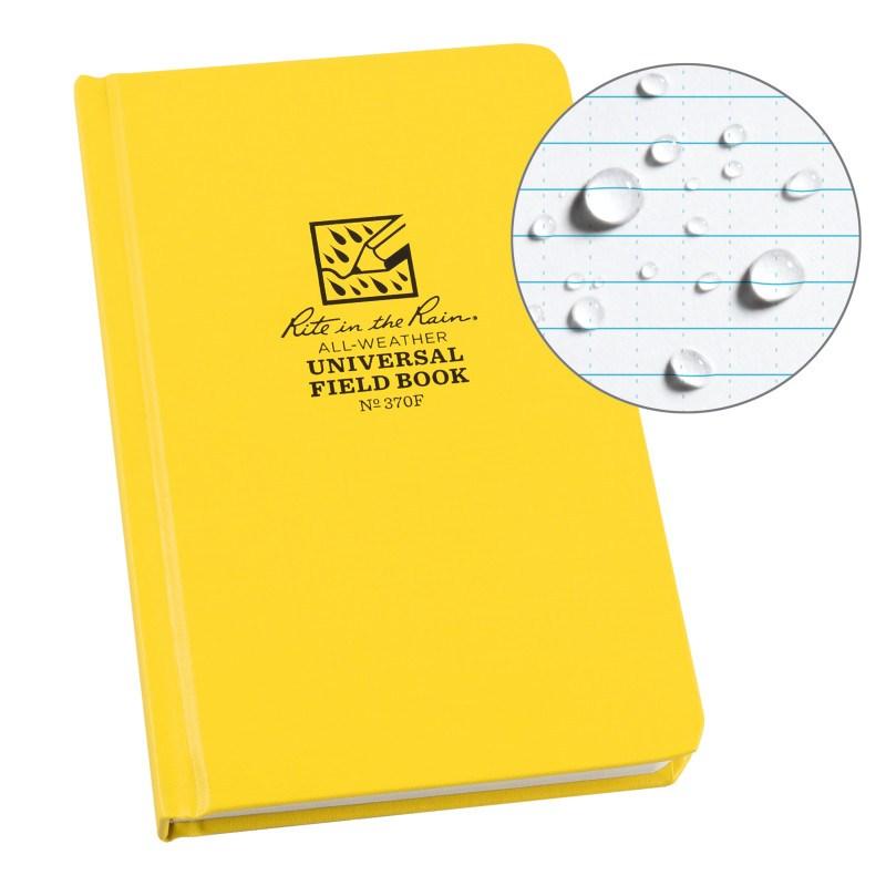 Rite in the Rain No370F Hard Cover Book Universal Yellow-Tactical Source LLC