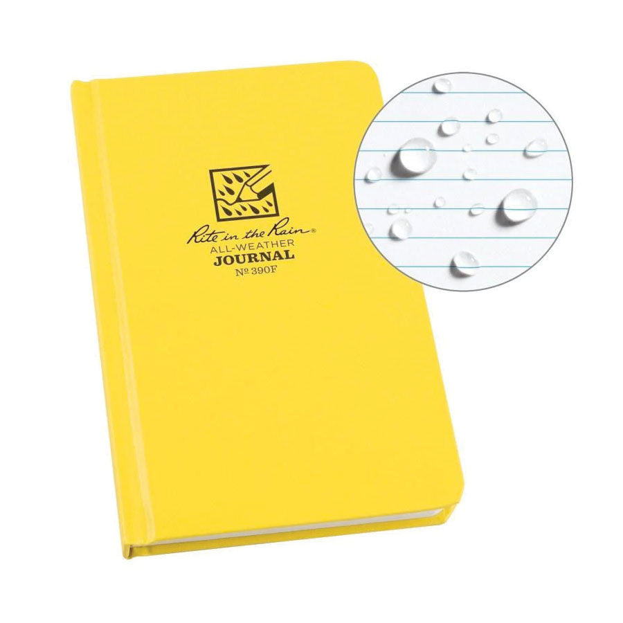 Rite in the Rain No390F Hard Cover Book Journal Yellow-Tactical Source LLC